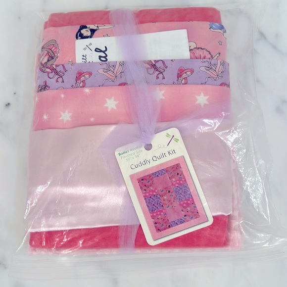 Cuddly Quilt Kit Art Nwt Ballet Recitalcuddly Quilt Kit Poshmark